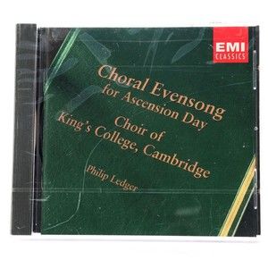Choral Evensong for Ascension Day, Choir of King's College (CD, 1994 EMI) SEALED